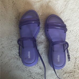 Melissa Vibrant Purple Sandals for Women